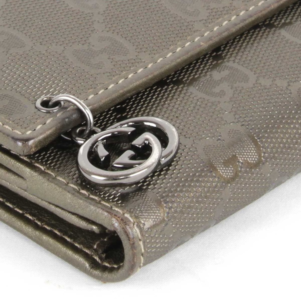 Gucci Long Wallet Implement Gold View 4